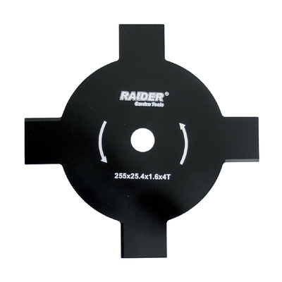 RAIDER Θαμνοκοπτικού δίσκος 4 δόντια 255MM 110229