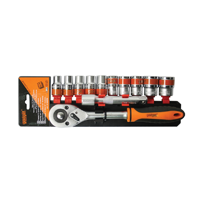 GADGET Καρυδάκια σετ 12 τεμ 1/2'' με καστάνια 330578