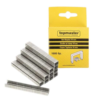 TOP MASTER Καρφωτικά δίχαλα(σειρά 50) 1000τεμ 16ΜΜ 511324