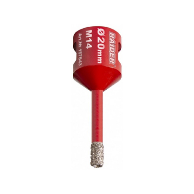 RAIDER Ποτηροτρύπανο διαμαντέ  M14 Φ20mm 157843