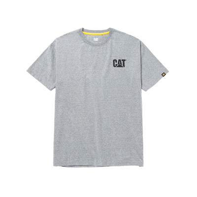 CAT Μπλουζάκι κοντομάνικο γκρι trademark tee M W05324