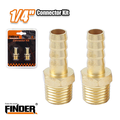 Σετ ταχυσύνδεσμοι για αεροσυμπιεστή - FXZ-010 - Αρσενικά - 2pcs - 8.5 - 1/4 - Finder - 194116