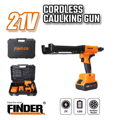 Πιστόλι σιλικόνης μπαταρίας - D5 - 21V - Finder - 198361