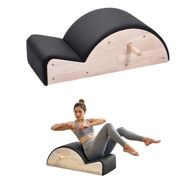 VEVOR Pilates Διορθωτής Σπονδυλικής Στήλης Arc Fitness Αξεσουάρ Ασκήσεων Σπονδυλικής Στήλης από Καουτσούκ και Ξύλο