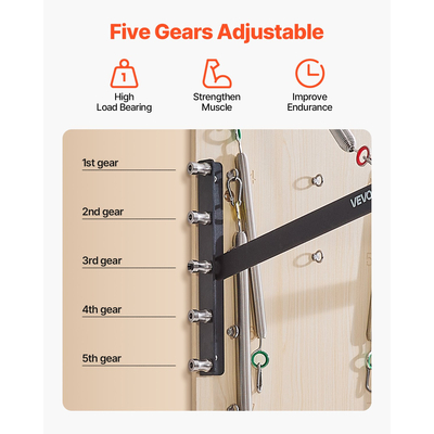 Μηχανή Pilates Reformer VEVOR Επιτοίχια βάση Pilates από ξύλο σφενδάμου