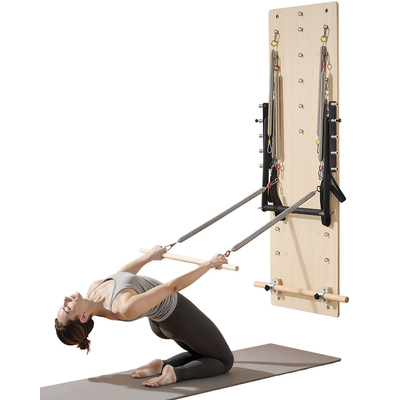 Μηχανή Pilates Reformer VEVOR Επιτοίχια βάση Pilates από ξύλο σφενδάμου