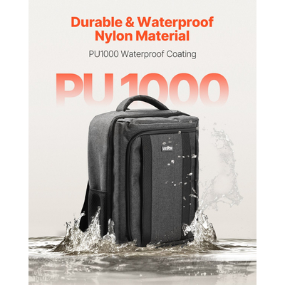 Σακίδιο πλάτης VEVOR PS5 διπλής όψης, τσάντα ταξιδιού ώμου για Playstation 5 PS5 λεπτό νάιλον