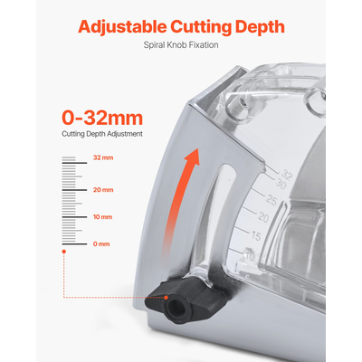 Κάλυμμα σκόνης κοπής VEVOR για γωνιακούς λειαντήρες 4-5 ιντσών με τροχό λείανσης 5 ιντσών