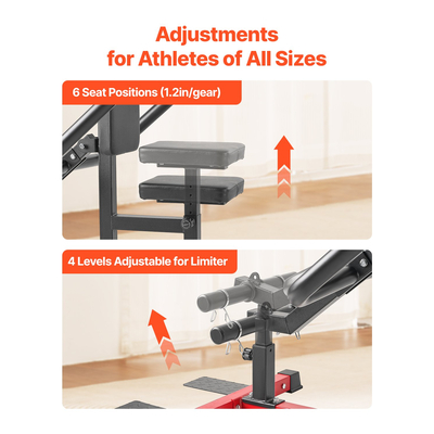 VEVOR Καθιστό μηχάνημα βύθισης τρικεφάλων, δικεφάλων, πιέσεων και στήθους με καλωδιακή μπάρα