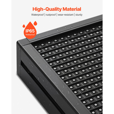 VEVOR Προγραμματιζόμενη Κύλιση LED με Πινακίδα P10 40x14 ιντσών, Πλήρως Έγχρωμη