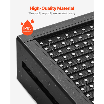 VEVOR 40x8 ιντσών προγραμματιζόμενη πινακίδα LED με κύλιση, ψηφιακή οθόνη P10, έγχρωμη