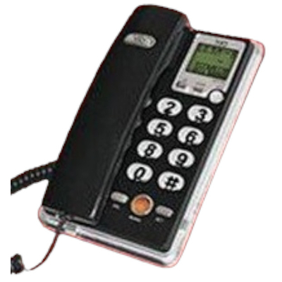 Ενσύρματο σταθερό τηλέφωνο - OHO 208 - 102082 - Black