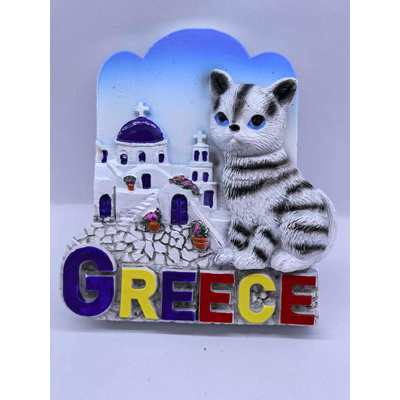Τουριστικό μαγνητάκι Souvenir - Σετ 12pcs - Greece - 678472