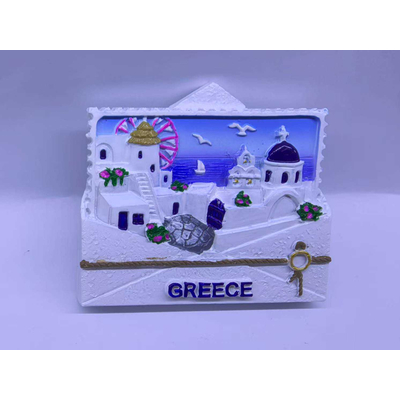 Τουριστικό μαγνητάκι Souvenir - Σετ 12pcs - Greece - 678466