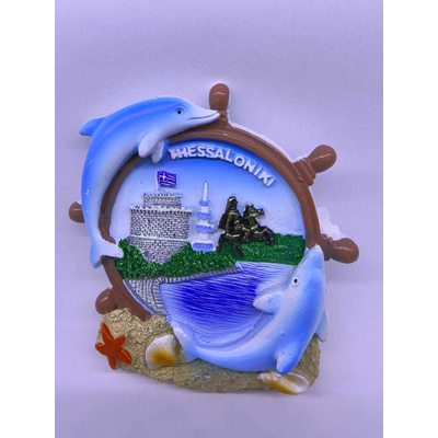 Τουριστικό μαγνητάκι Souvenir - Σετ 12pcs - Thessaloniki - 678434