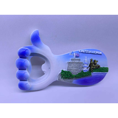 Τουριστικό μαγνητάκι Souvenir - Σετ 12pcs - Thessaloniki - 678438