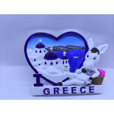 Τουριστικό μαγνητάκι Souvenir - Σετ 12pcs - Greece - 678447