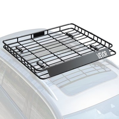 Καλάθι Αποσκευών VEVOR Σχάρα Οροφής 43 x 50 x 4,1 ίντσες για Θήκη Αποσκευών Αυτοκινήτου