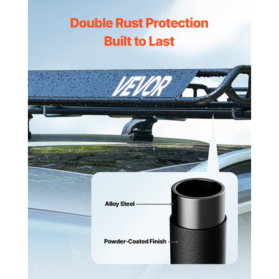 Καλάθι Αποσκευών VEVOR για Σχάρα Οροφής 51 x 36 x 4,1 ίντσες για Τσάντα Αποσκευών Αυτοκινήτου