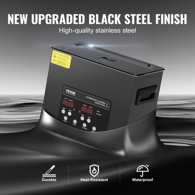 Μηχανή καθαρισμού Ultra Sonic 6L με θερμαντήρα καλαθιού και χρονοδιακόπτη 180W