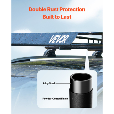 Καλάθι Αποσκευών VEVOR για Σχάρα Οροφής 84 x 39 x 4,1 ίντσες για Τσάντα Αποσκευών Αυτοκινήτου