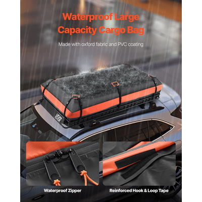 Καλάθι Αποσκευών VEVOR για Σχάρα Οροφής 84 x 39 x 4,1 ίντσες για Τσάντα Αποσκευών Αυτοκινήτου