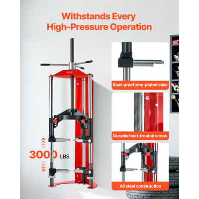 Συμπιεστής αμορτισέρ VEVOR Ρυθμιζόμενα ελατήρια συμπίεσης έως 1300 κιλά