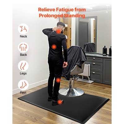 Πατάκι κομμωτηρίου VEVOR για κομμωτήριο 1525 x 915 mm Ορθογώνιο πατάκι κομμωτηρίου πάχους 23mm