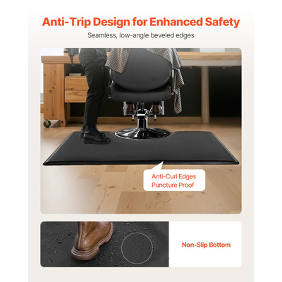 Πατάκι κομμωτηρίου VEVOR για κομμωτήριο 1525 x 915 mm Ορθογώνιο πατάκι κομμωτηρίου πάχους 23mm