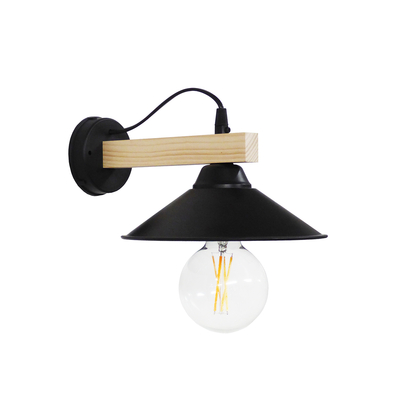Φωτιστικό τοίχου DAW-150AP WOOD BLACK