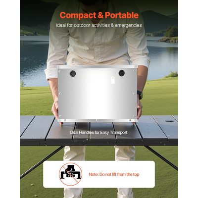 Κέλυφος μπαταριών VEVOR Group 24/31 από κράμα αλουμινίου για αγωνιστικά οχήματα και φορτηγά εκτός δρόμου