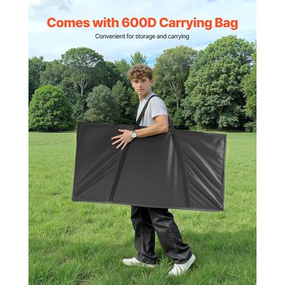 VEVOR 4x2ft Σετ Φορητών Τρυπών Κορν Φούρνου Ξύλινων Επιτραπέζιων Παιχνιδιών με 8 Σακούλες