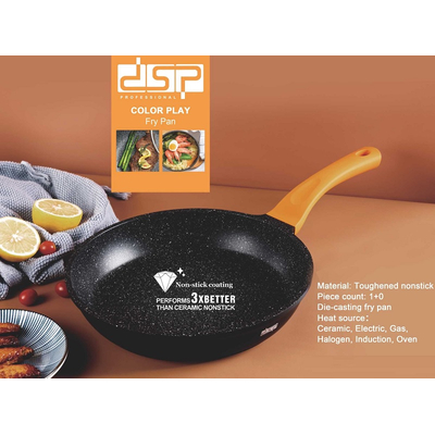 Αντικολλητικό τηγάνι - 1.9L - CA002-C24-Black - DSP - 563226