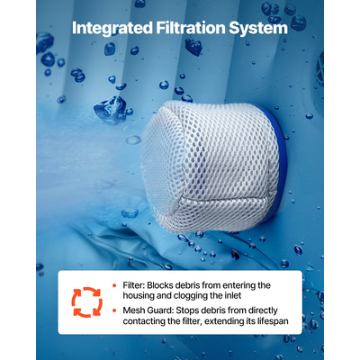 Φουσκωτό Υδρομασάζ VEVOR 4 έως 6 Ατόμων 1850 x 660 χιλ. Φορητό Εξωτερικό Σπα Τετράγωνο