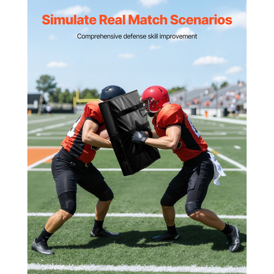 VEVOR 24x16in Ποδοσφαιρικό Μπλοκάρισμα για Ομοίωμα Λακτίσματος με Λαβές 1 τεμάχιο