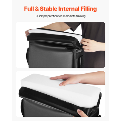 VEVOR 24x16in Ποδοσφαιρικό Μπλοκάρισμα για Ομοίωμα Λακτίσματος με Λαβές 1 τεμάχιο