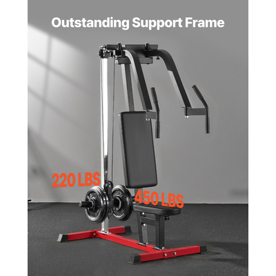 Μηχανή μύγας στήθους VEVOR Ρυθμιζόμενη μηχανή αντίστροφης μύγας για γυμναστική άνω μέρους σώματος