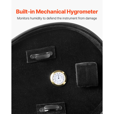 Φορητή τσάντα μεταφοράς βιολιού VEVOR από σύνθετες ίνες άνθρακα 4/4 πλήρους μεγέθους