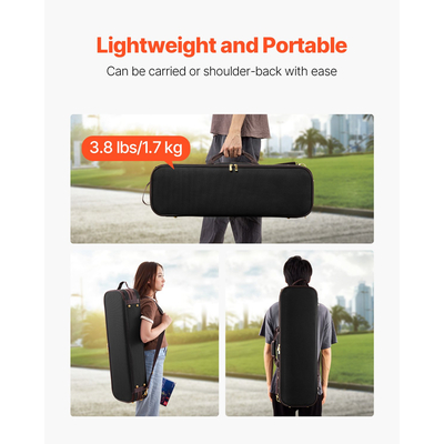 Φορητή θήκη βιολιού 4/4 πλήρους μεγέθους από νάιλον ύφασμα, αντιχαρακτική τσάντα μεταφοράς ταξιδιού