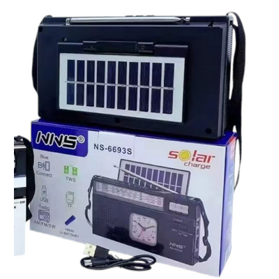 Επαναφορτιζόμενο ραδιόφωνο - NS6693S - 402008 - Black