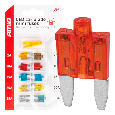 ΑΣΦΑΛΕΙΕΣ MINI BLADE (ΜΑΧΑΙΡΩΤΕΣ) & ΕΡΓΑΛΕΙΟ ΑΦΑΙΡΕΣΗΣ ΚΑΡΤΕΛΑ (5A/10A/15A/ 20A/25A)  -10 ΤΕΜ.