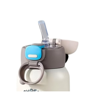 Παιδικό παγούρι-θερμός με καλαμάκι - 500ml - 219422 - Purple