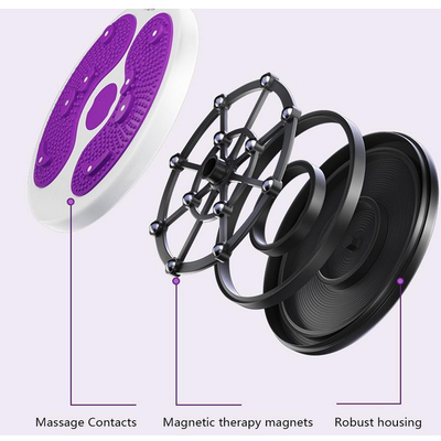 Δίσκος Ισορροπίας εκγύμνασης σώματος με λαβές - Waist Twisting Board - 141035