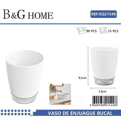 Θήκη οδοντόβουρτσας πλαστική - White - 21549