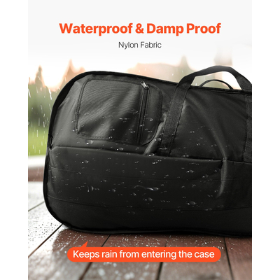 Φορητή τσάντα μεταφοράς για τσέλο VEVOR από σύνθετες ίνες άνθρακα 4/4 πλήρους μεγέθους