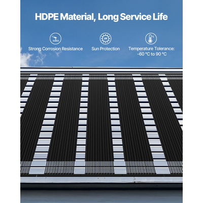 Ηλιακός Θερμαντήρας Πισίνας VEVOR Σύστημα θέρμανσης πισίνας 4 x 10 ποδιών υπέργειου και εσωτερικού χώρου