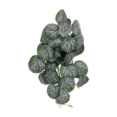 GloboStar® Artificial Garden BEGONIA 20611 Τεχνητό Κρεμαστό Διακοσμητικό Φυτό Βιγόνια Μ30 x Π15 x Y45cm