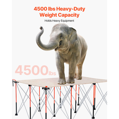 Φορητή πτυσσόμενη βάση εργασίας VEVOR 1865 x 1261 mm Πτυσσόμενη βάση εργασίας 2041 kg
