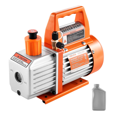 Αντλία κενού VEVOR 100 L/min HVAC Μονοβάθμια περιστροφική αντλία κενού με λάδι