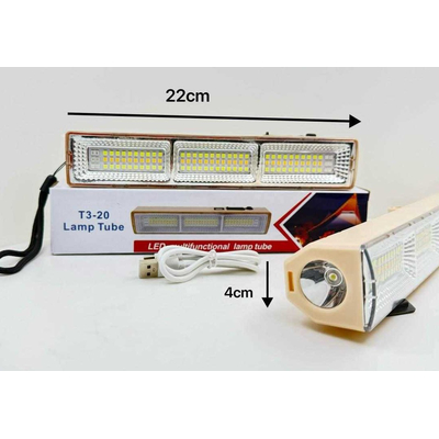 Επαναφορτιζόμενος προβολέας LED - Μπάρα - 22cm - T03 - 419277